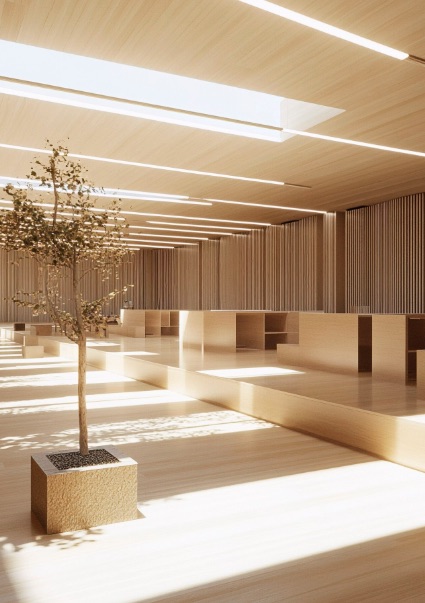 Spazio commerciale di design